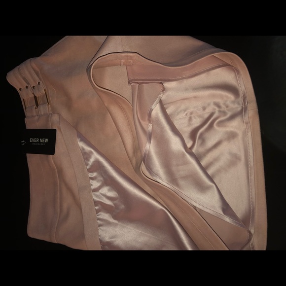 EVER NEW faux suede skirt, Size 4 - Picture 4 of 4